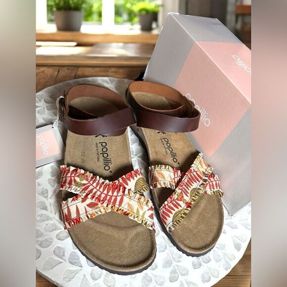 NIB Birkenstock Papillio by Birkenstock Lola Wedge Sandal - Picture 4 of 16